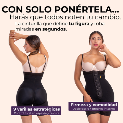Strapless cola invisible media pierna
