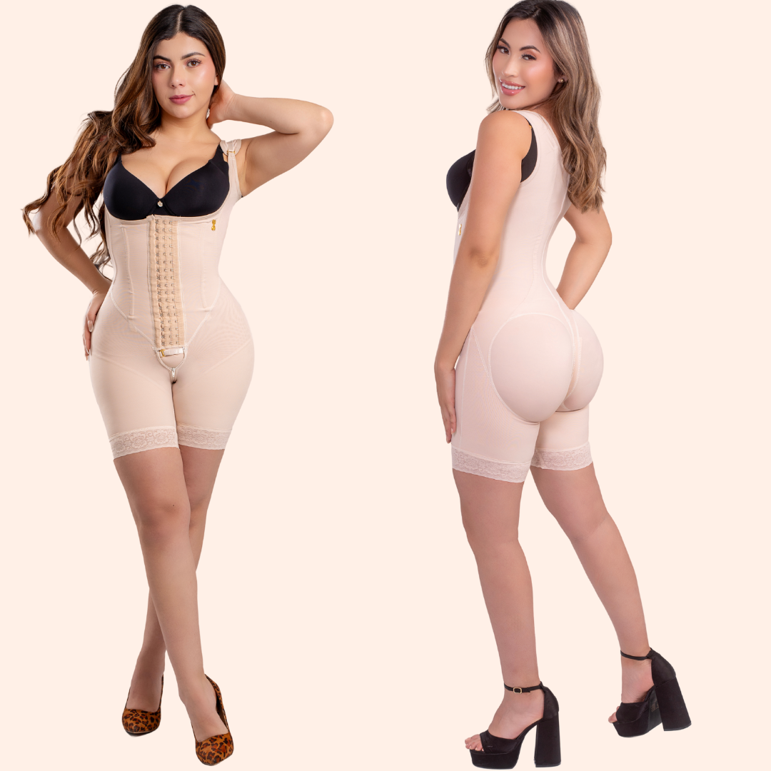Faja Corset 9 varillas cola tira ancha invisible 3 broches